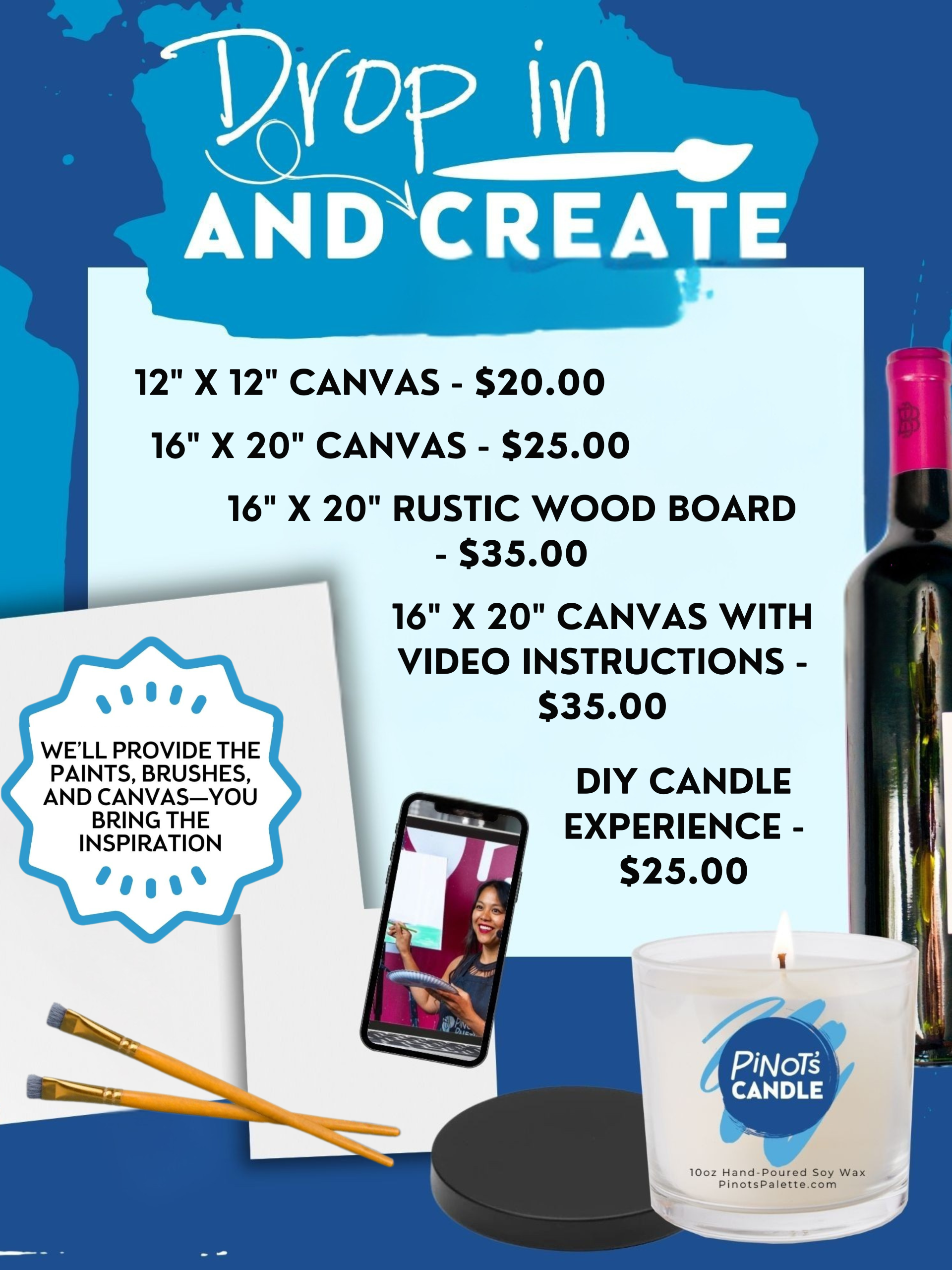 Open Studio at Pinot's Palette